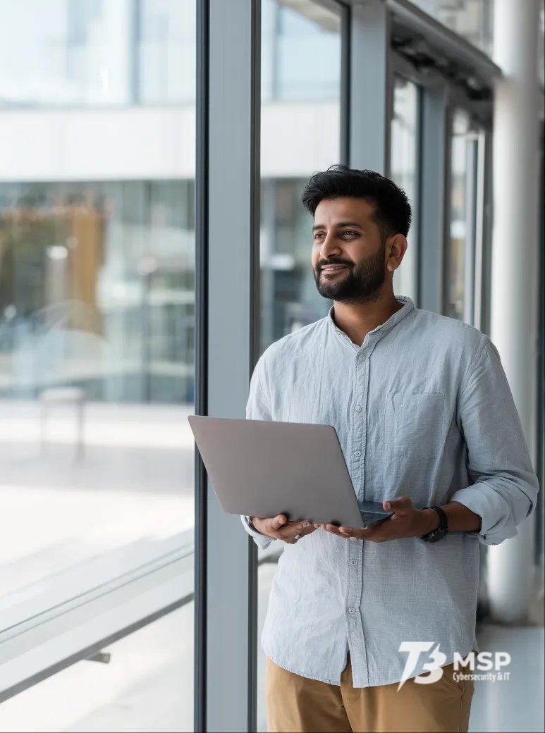 Streamlined collaboration between Apple and Microsoft with Apple Ecosystem IT Services for enhanced productivity.